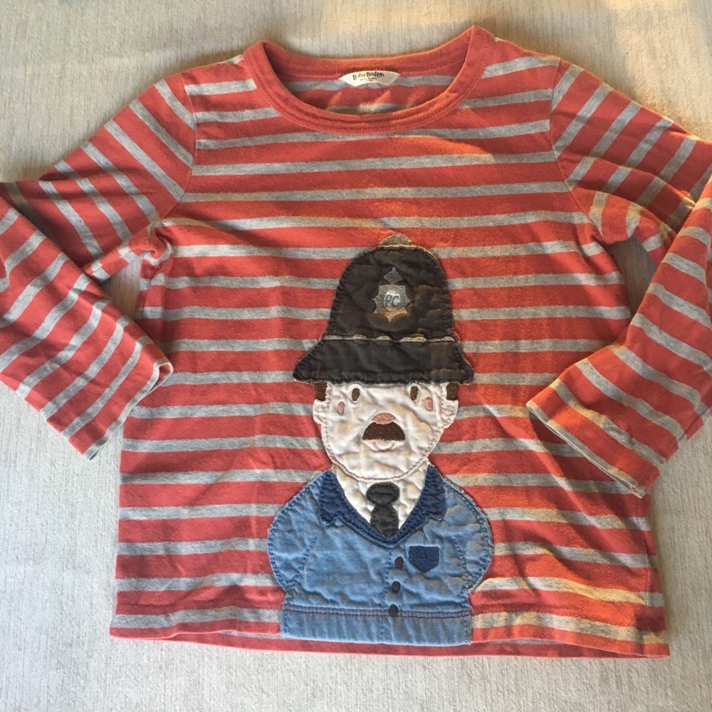 Baby Boden policeman shirt 2/3
